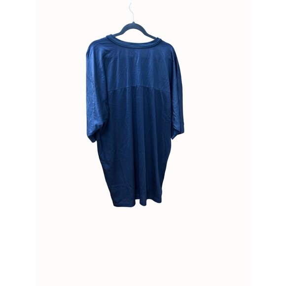 Vintage Nike Team XL Mesh Athletic Jersey Blue - Picture 5 of 8